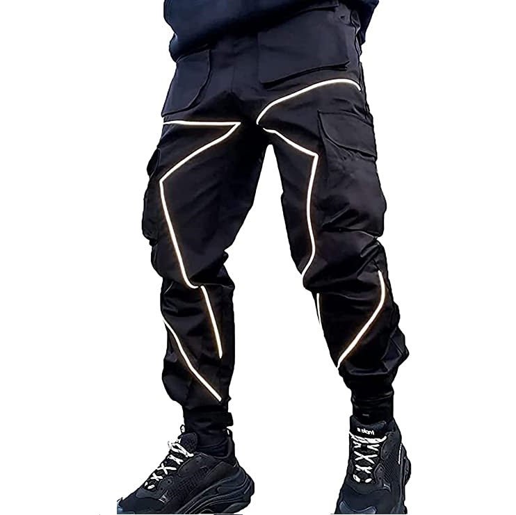 Darrow Black Tactical Cargo Joggers - Aces Wilder