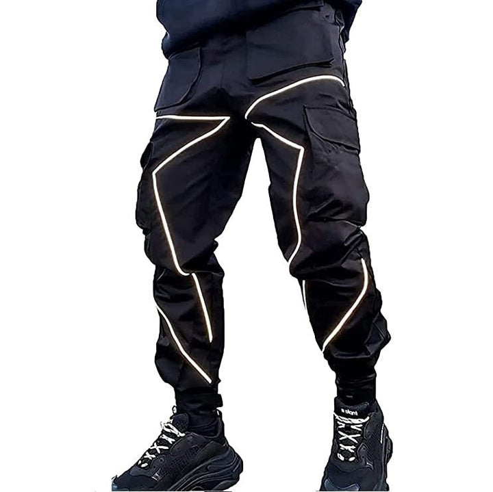 Darrow Black Tactical Cargo Joggers - Aces Wilder