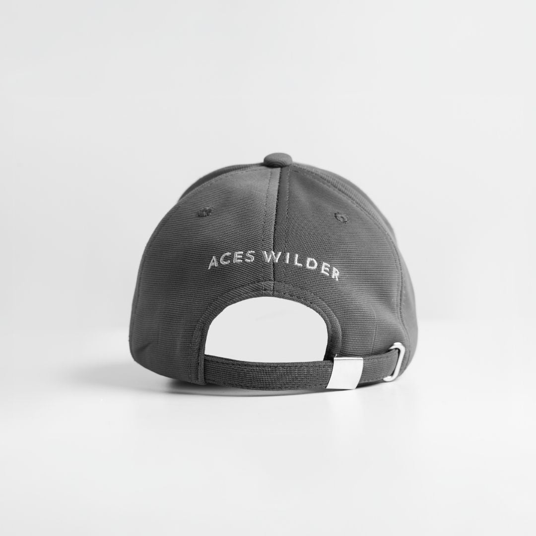 "Intention" Dry Fit A-frame Cap - Slate / Gray