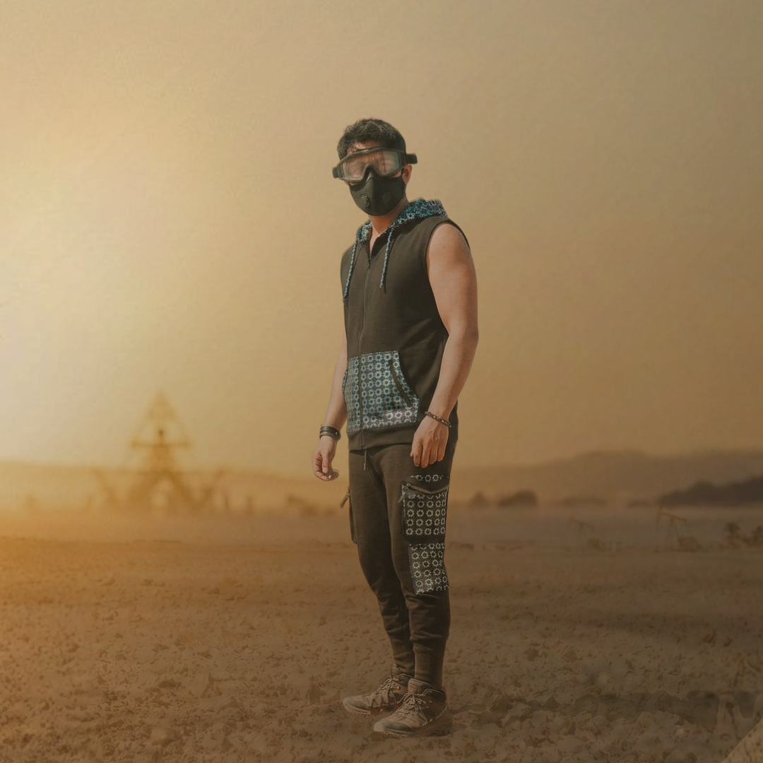 Signal Festival Outfit // Vest + Jogger + Cap