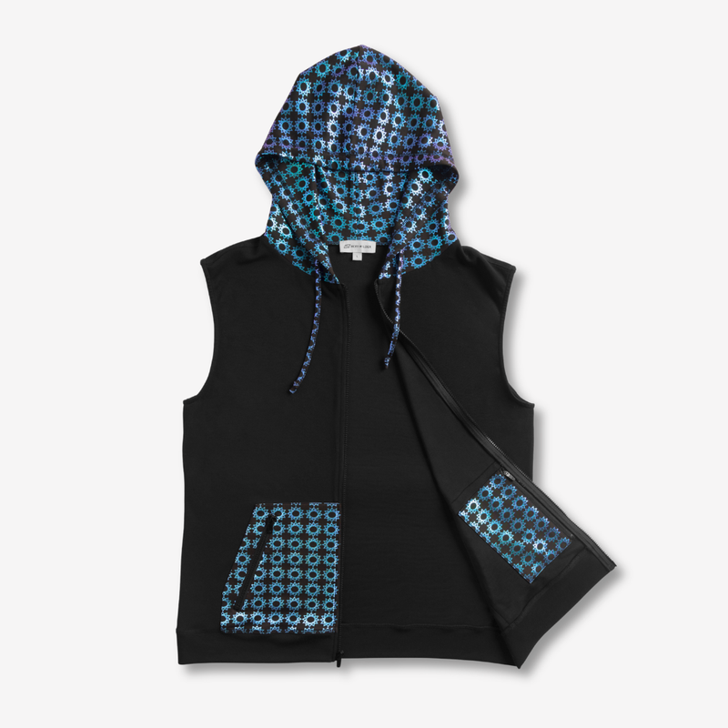 Aerothread™ Signal Hoodie Vest - Flat Lay