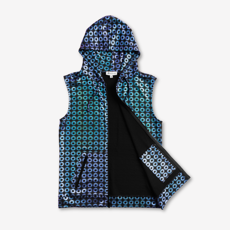 Aerothread™ Wilder Hoodie Vest - Flat Lay