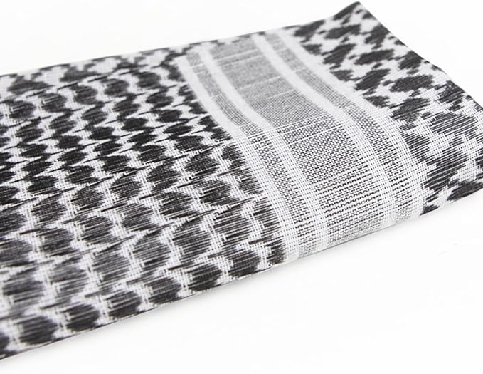 White Tactical Desert Scarf Wrap - ACES WILDER