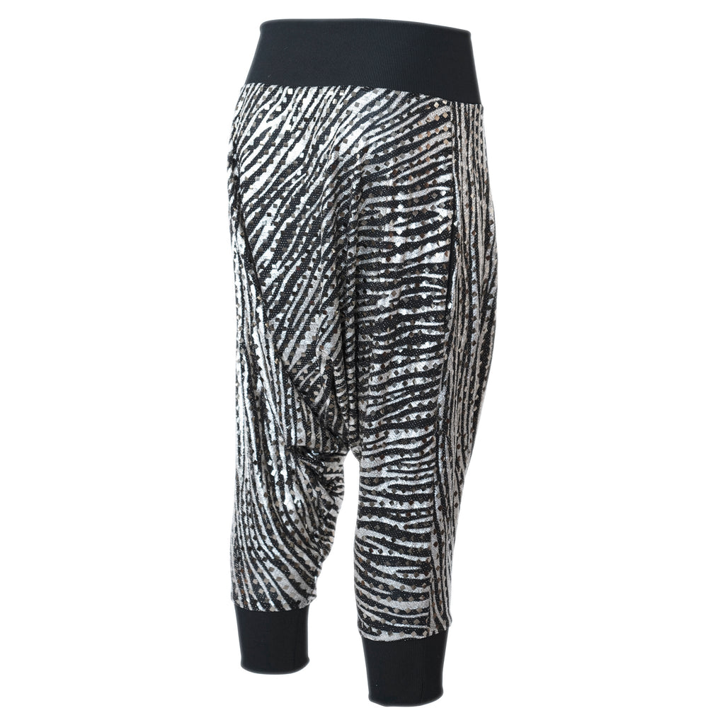 Ali Gold Zebra Harem Pants - ACES WILDER