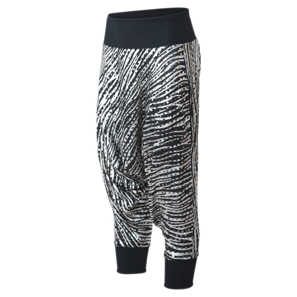 Ali Gold Zebra Harem Pants - ACES WILDER