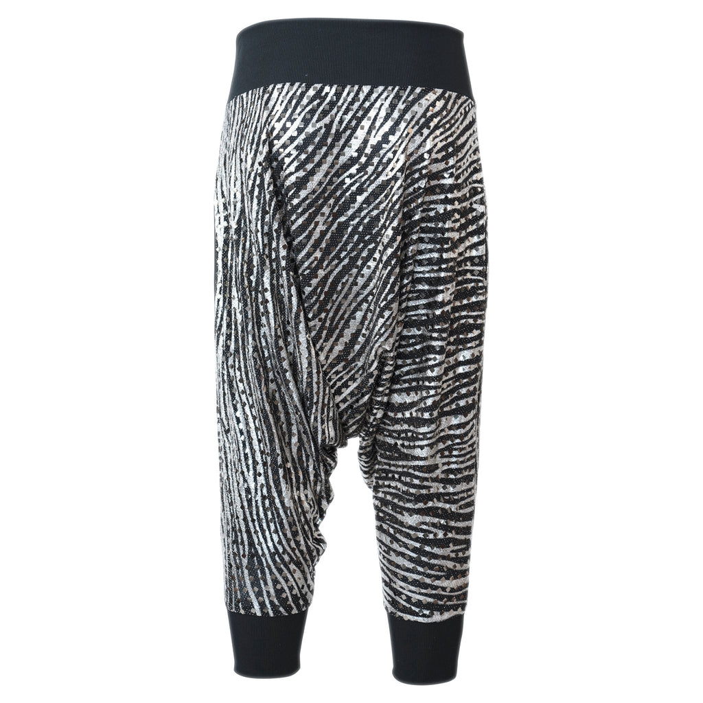 Ali Gold Zebra Harem Pants - ACES WILDER