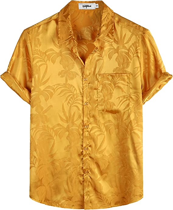 Amalfi Jacquard Button Up Tshirt - Aces Wilder