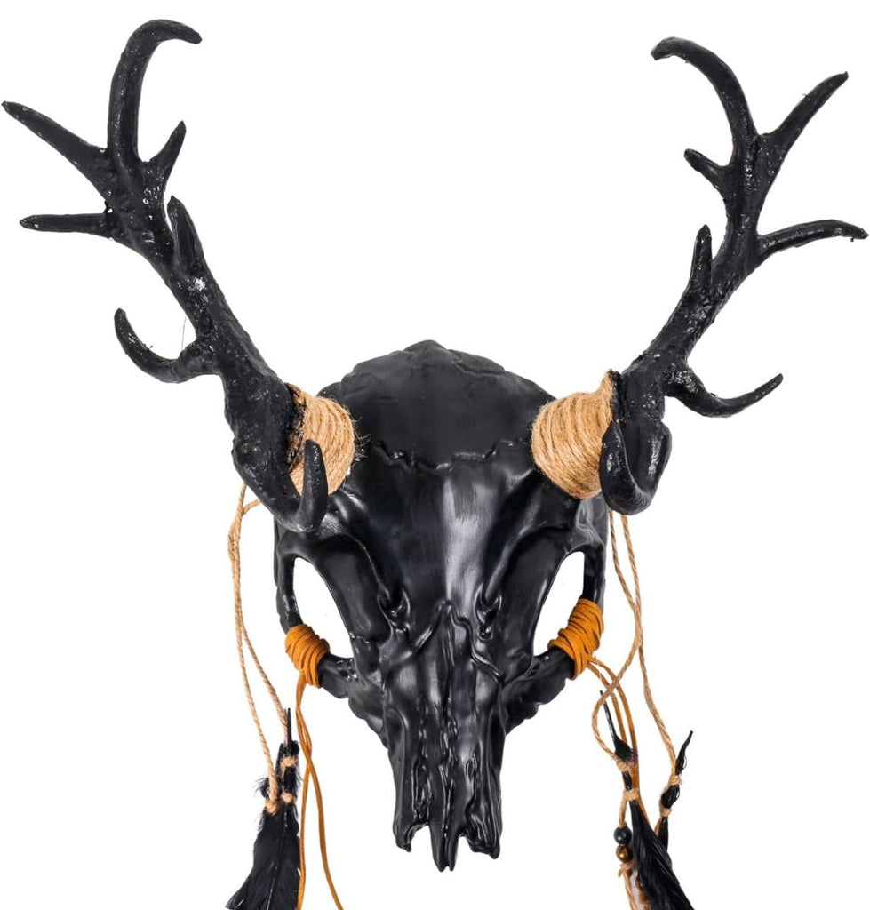 Antiquo Antler Skull Mask - ACES WILDER