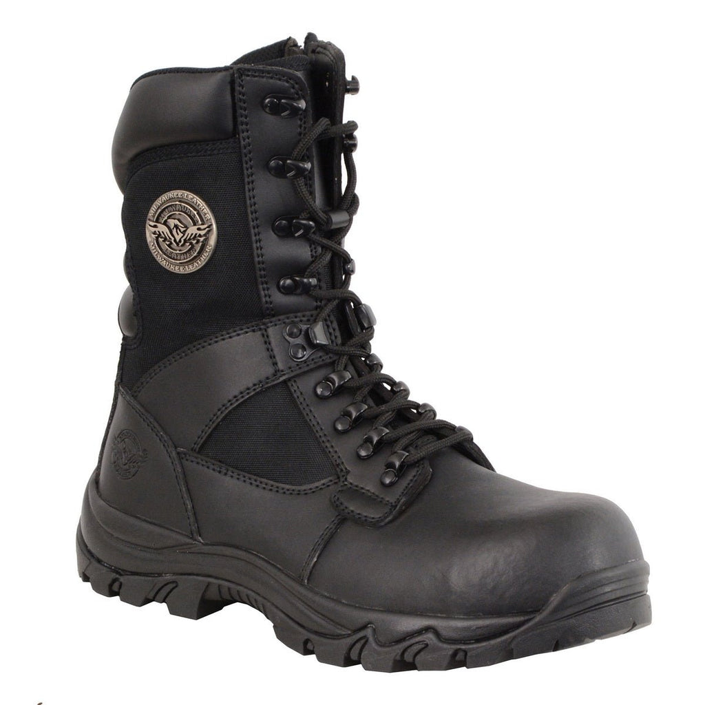 Black Composite Toe Tactical Boots - Aces Wilder