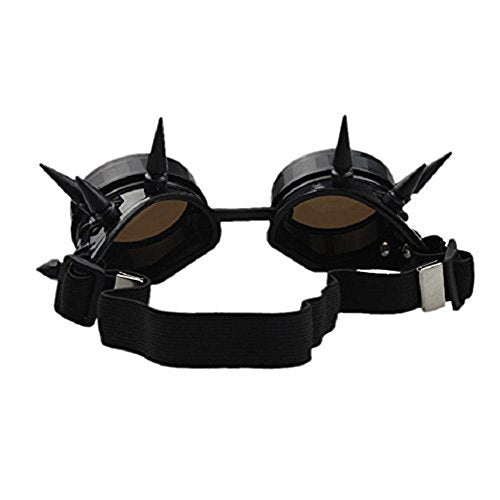 Black Spiked Goggles - Aces Wilder