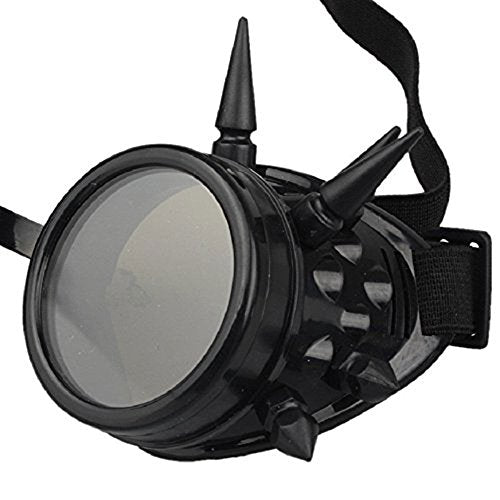 Black Spiked Goggles - Aces Wilder