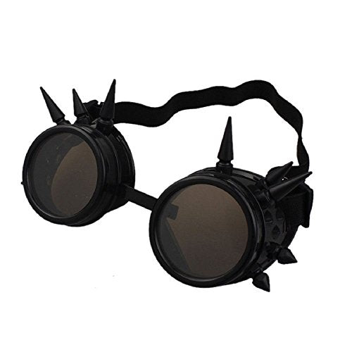 Black Spiked Goggles - Aces Wilder