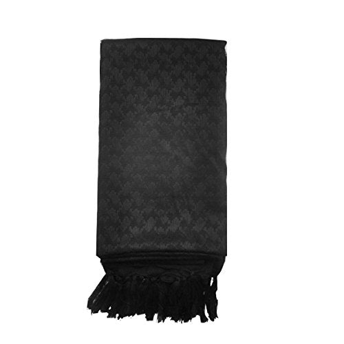 Black Tactical Desert Scarf Wrap - Aces Wilder