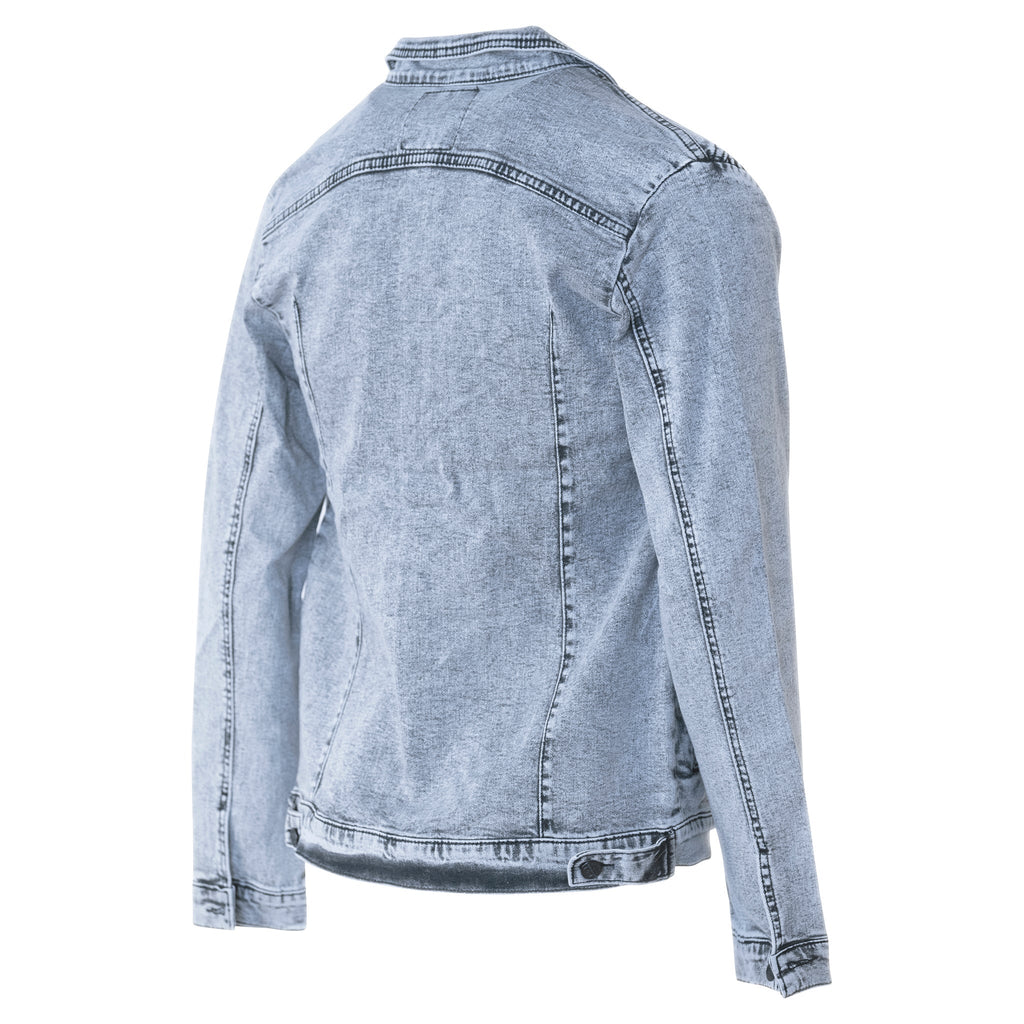 Carson Acid Wash Denim Jacket - ACES WILDER