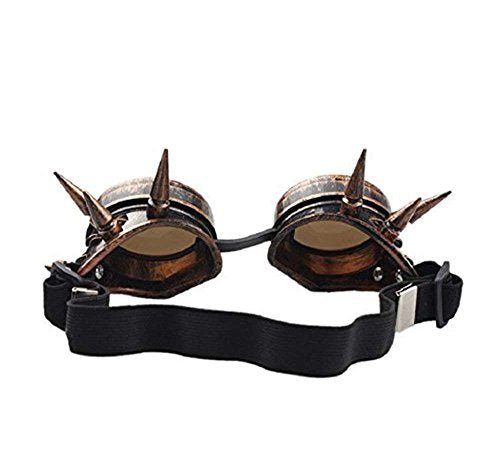 Copper Spiked Goggles - Aces Wilder