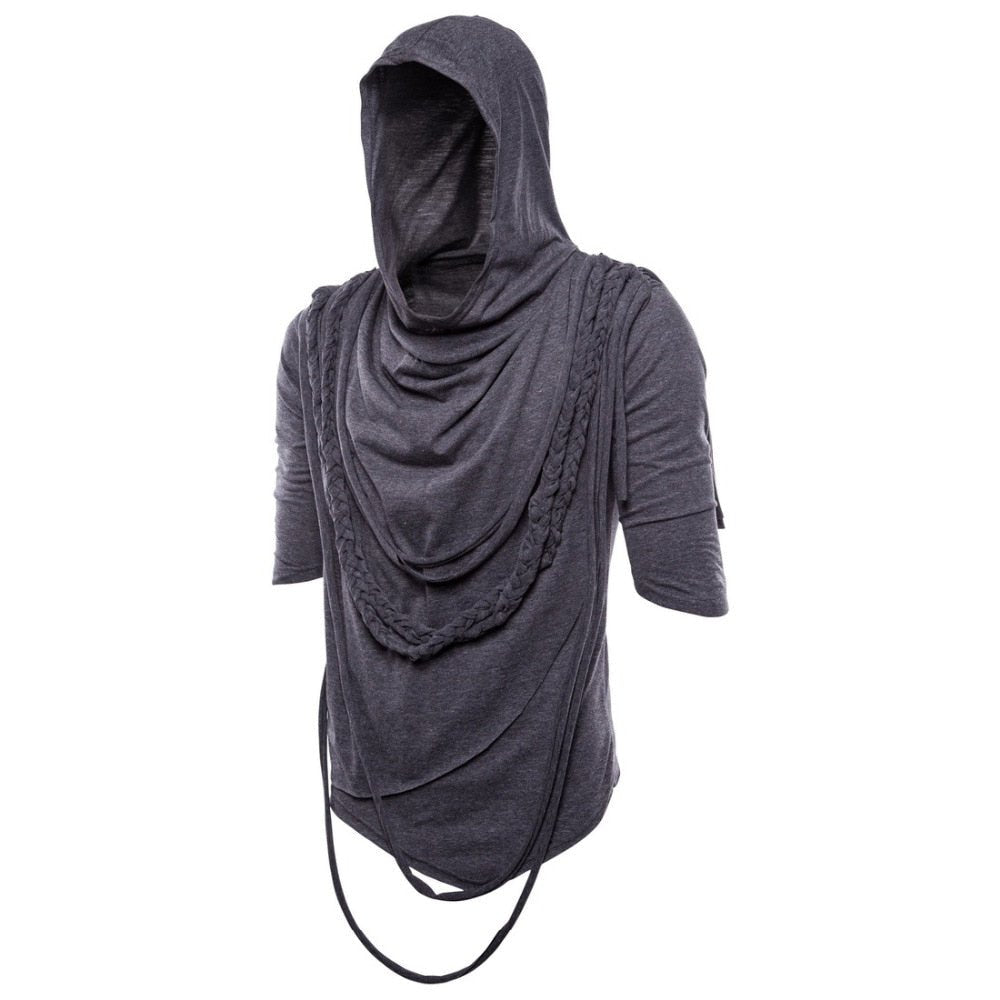 Credence Mid-sleeve Hooded Shirt - Aces Wilder