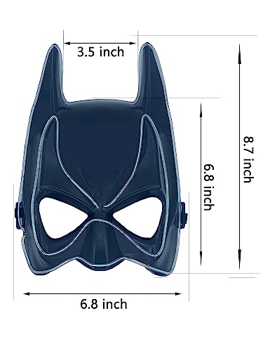 Darker Night Blue LED Bat Mask - ACES WILDER