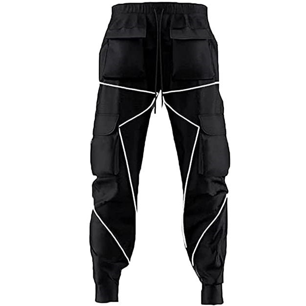 Darrow Black Tactical Cargo Joggers - Aces Wilder