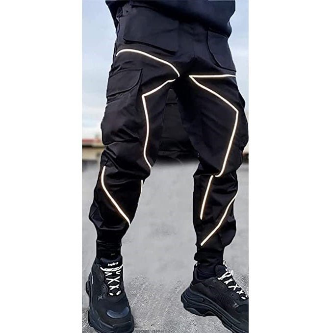 Darrow Black Tactical Cargo Joggers - Aces Wilder