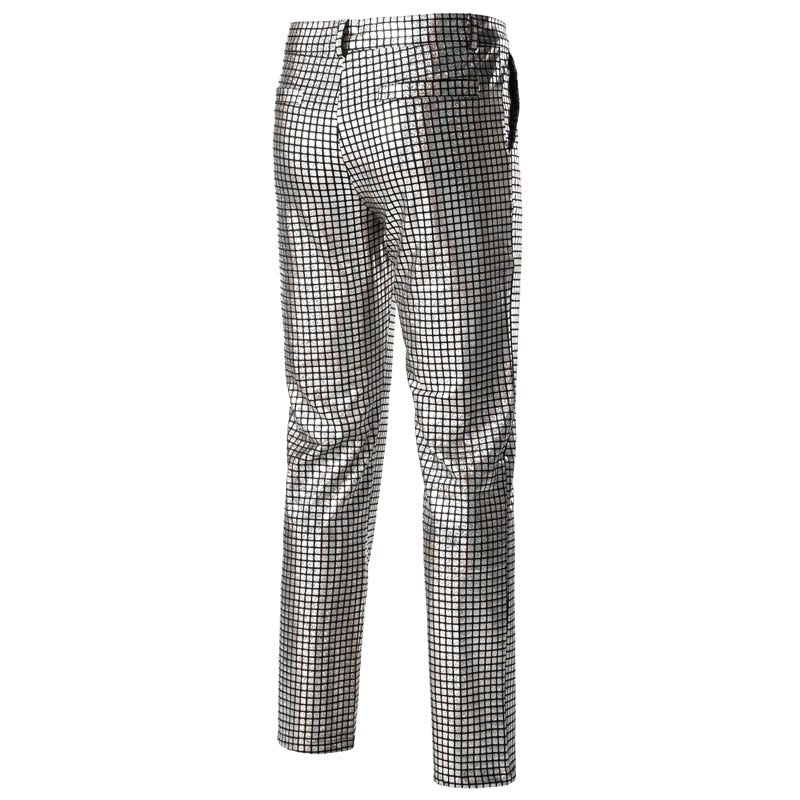 Disco Sequin Trouser Pants - Aces Wilder