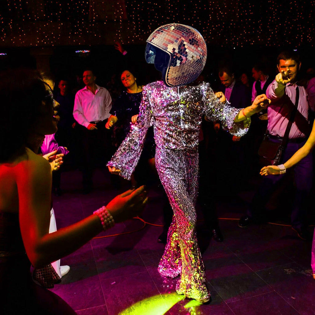 Discovery Disco Ball Helmet - Aces Wilder