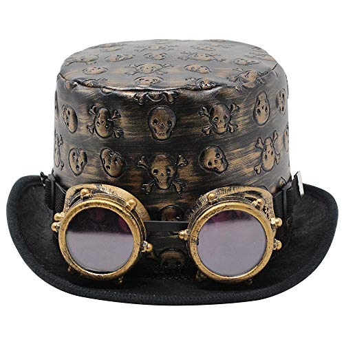 Ellion Steampunk Victorian Top Hat - ACES WILDER