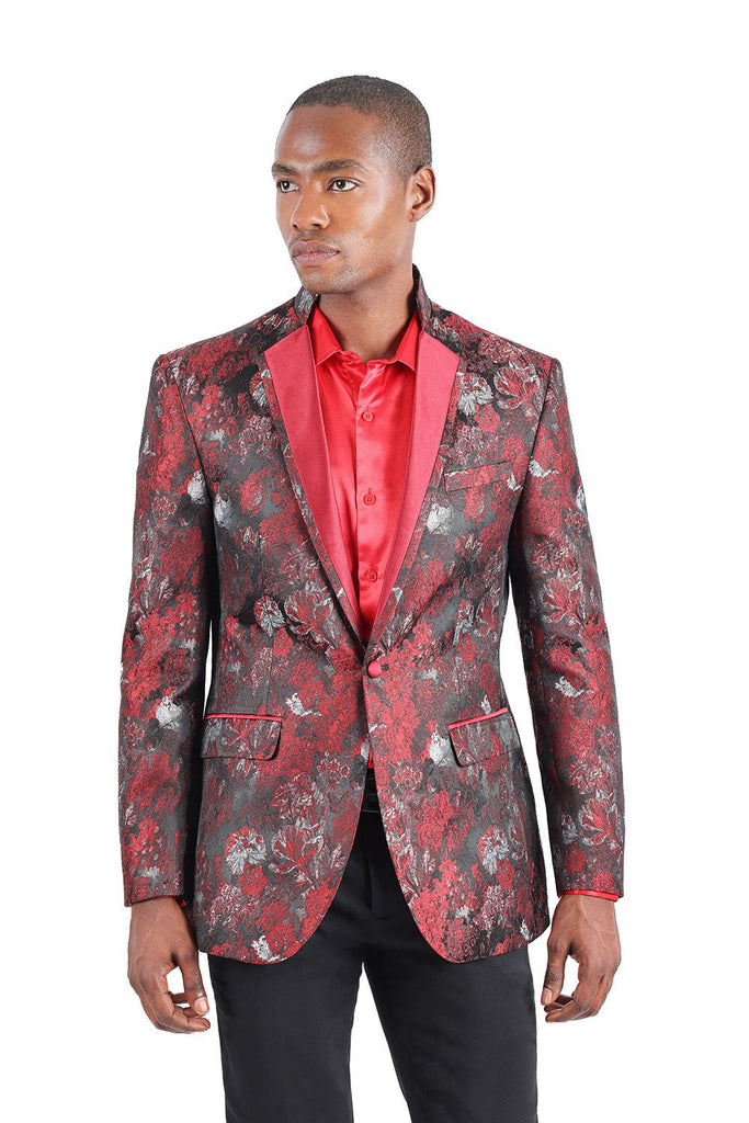 Ellis Floral Print Blazer - ACES WILDER