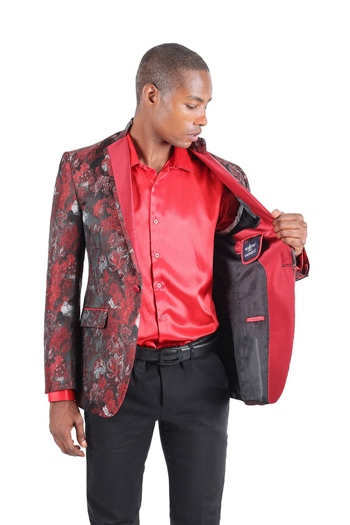 Ellis Floral Print Blazer - ACES WILDER