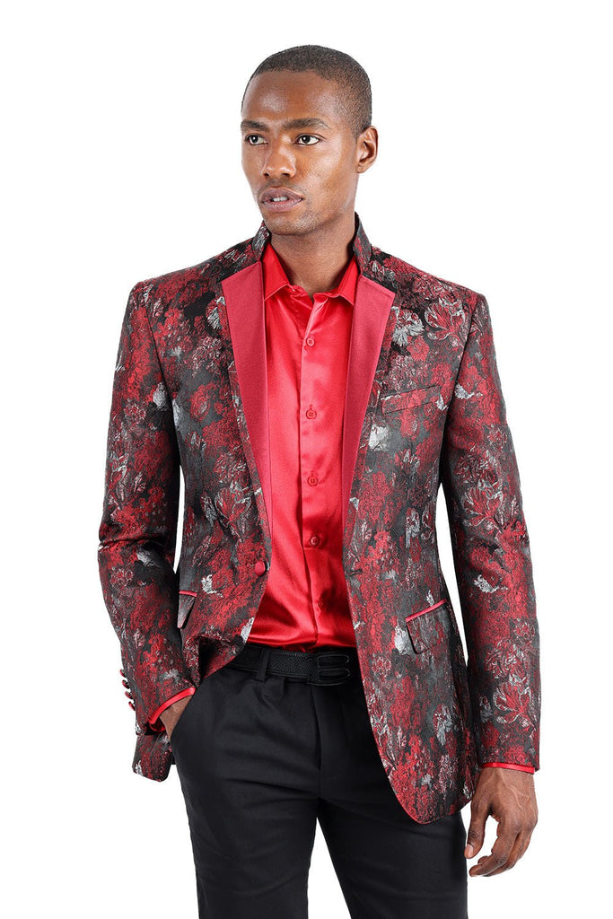 Ellis Floral Print Blazer - ACES WILDER