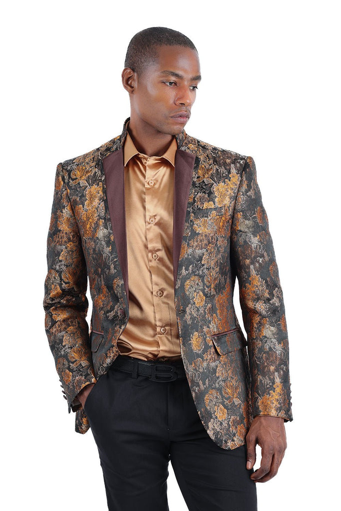 Ellis Floral Print Blazer - ACES WILDER