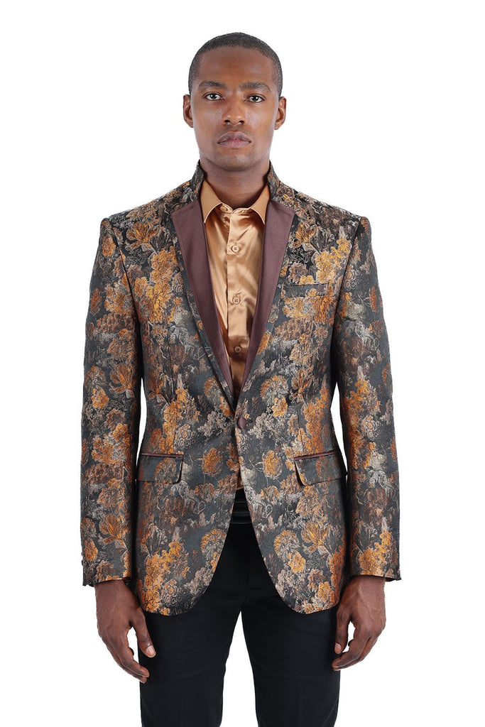 Ellis Floral Print Blazer - ACES WILDER