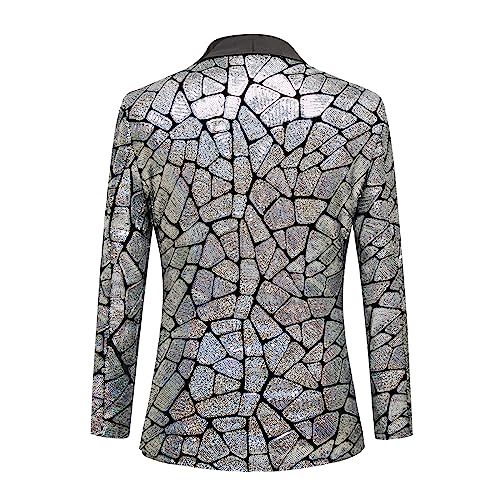 Elton Geo Disco Blazer Jacket - ACES WILDER