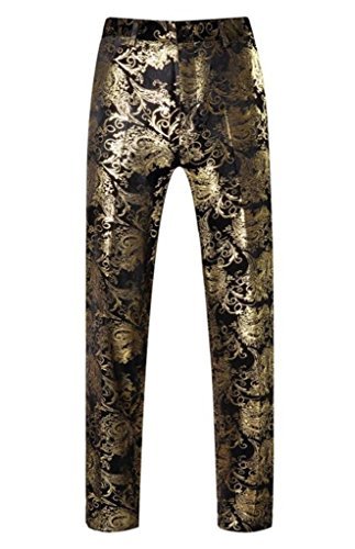 Felix Metallic Patterned Trouser Pants - Aces Wilder