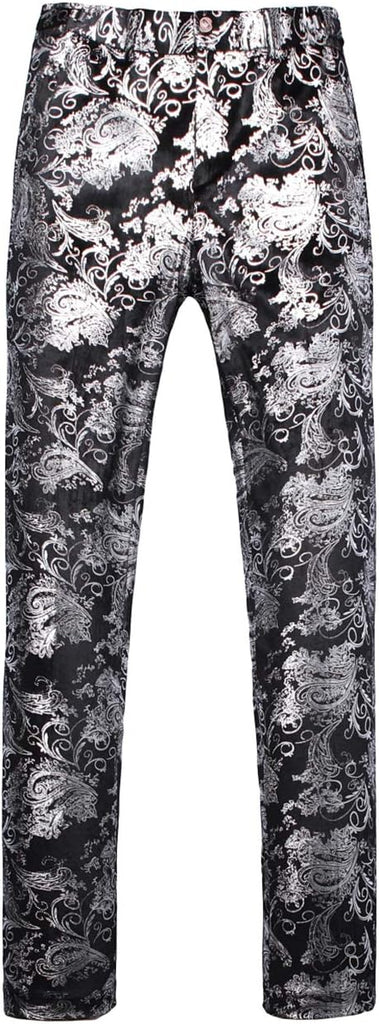 Felix Metallic Patterned Trouser Pants - Aces Wilder