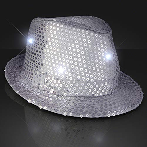 Frankie Light Up Sequin Fedora Hat - ACES WILDER