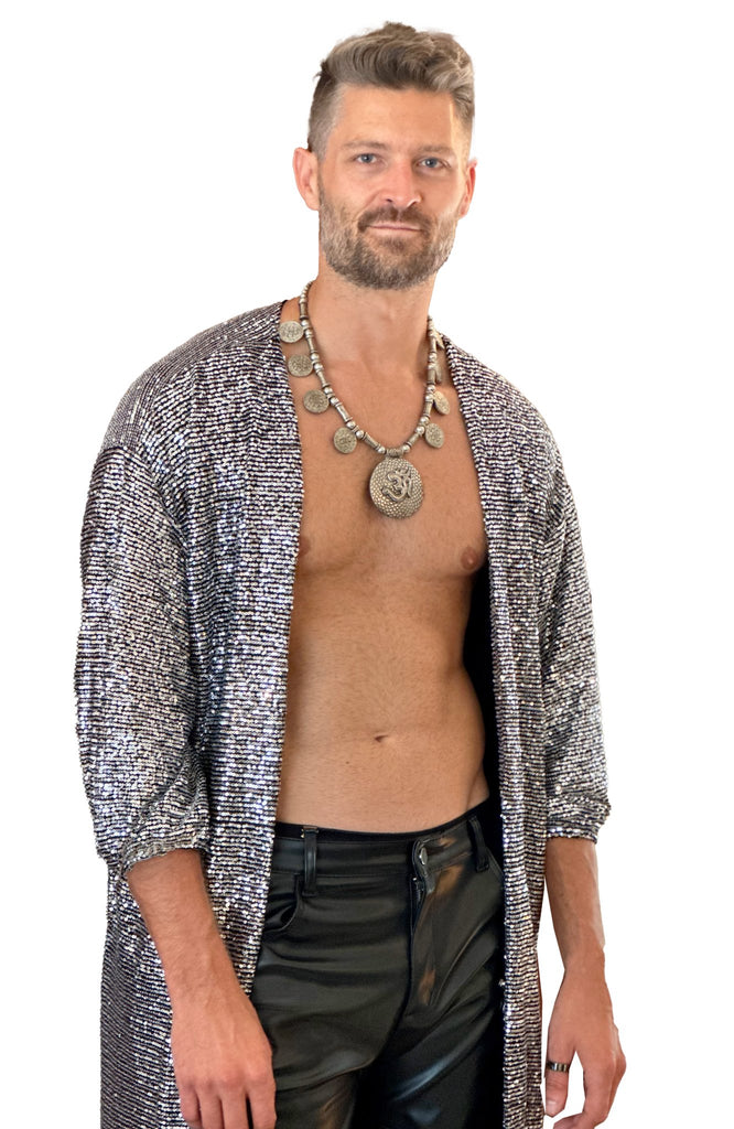 Gitano Disco Sequin Kimono - ACES WILDER