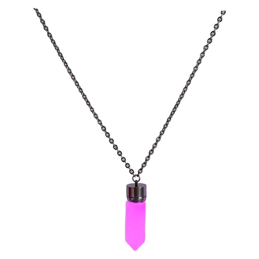 Glow Crystal Pendant Necklace - Aces Wilder