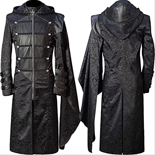 Grisha Long Hooded Military Cape - ACES WILDER