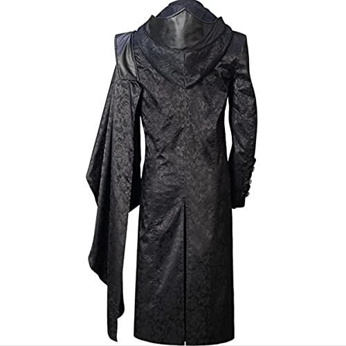 Grisha Long Hooded Military Cape - ACES WILDER