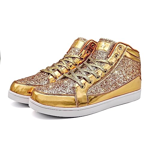 Jupiter High Top Glitz Sneakers - ACES WILDER