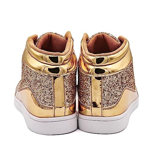 Jupiter High Top Glitz Sneakers - ACES WILDER