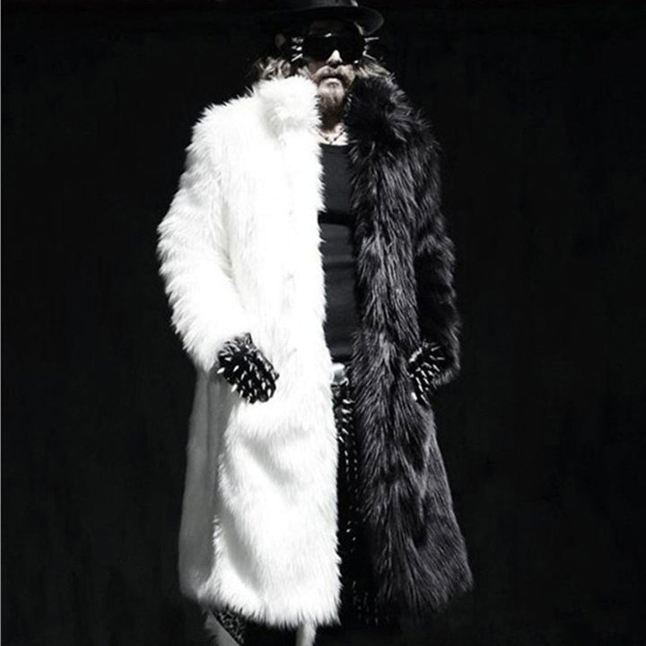 Karbo Long Faux Fur Coat - Aces Wilder