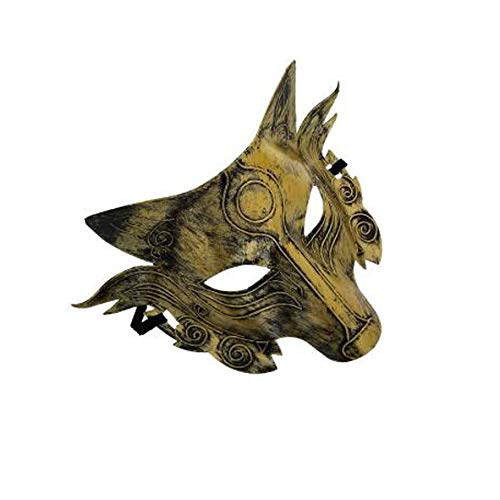 Kybrax Wolf Bronze Mask - ACES WILDER