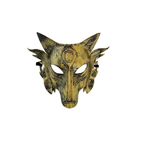 Kybrax Wolf Bronze Mask - ACES WILDER