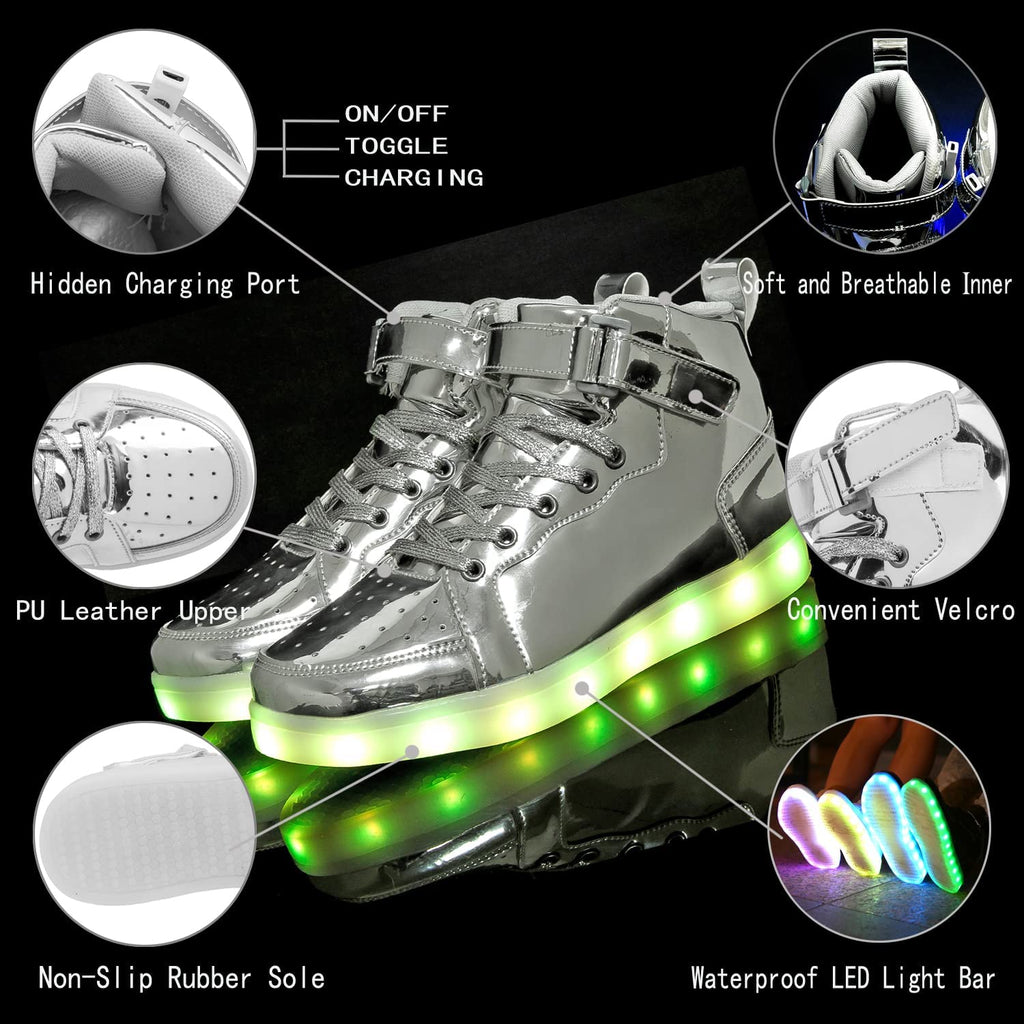 LED Light Up Shoes - Aces Wilder