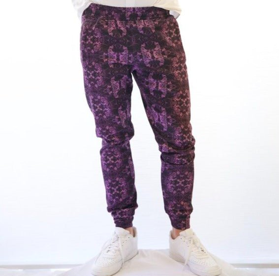 Magic - Purple Zipped Pocket Jogger Pants - Aces Wilder