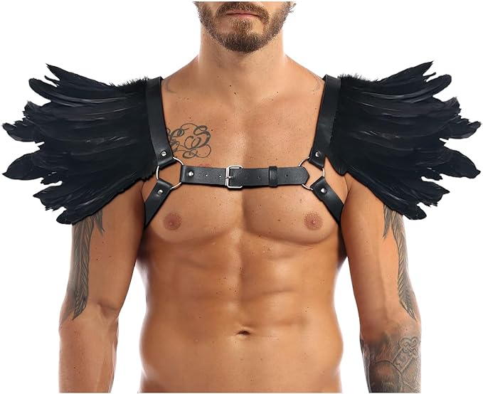 Michael Feather Chest Harness - ACES WILDER