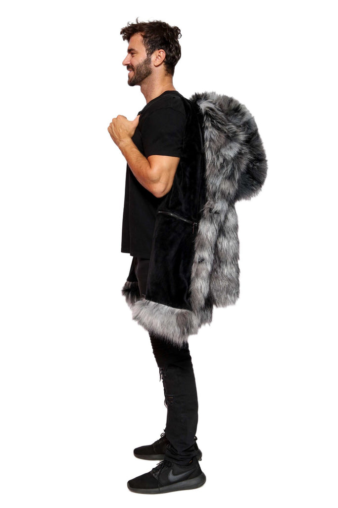 Owais - Faux Fur Playa Coat - Aces Wilder