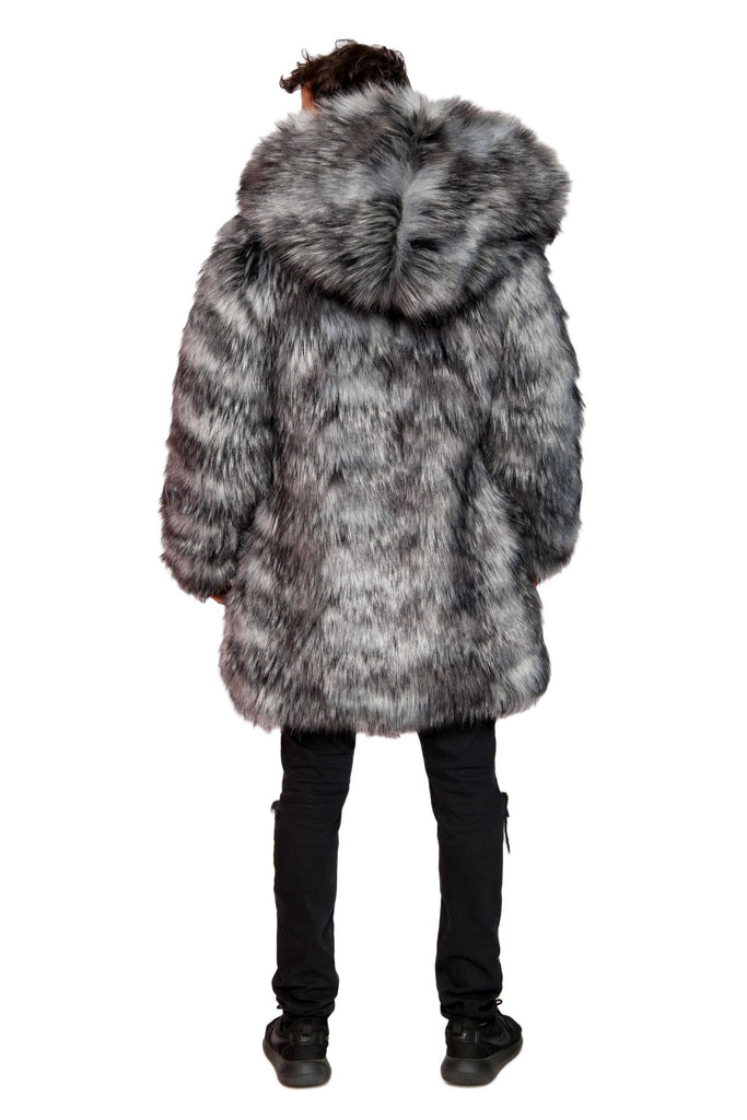 Owais - Faux Fur Playa Coat - Aces Wilder