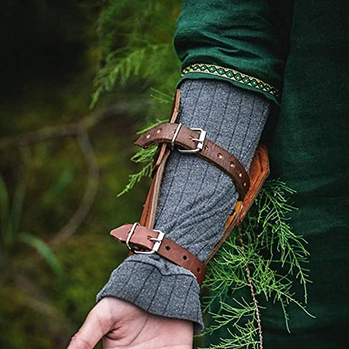 Reed Tan Bracer Cuffs - ACES WILDER